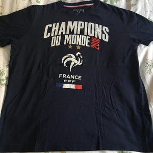 EUC blue men's World Champions t-shirt, size XXL
